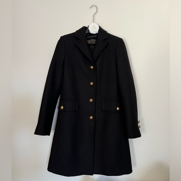 🔥Zara EUC🔥 Manteco Premium Quality Fabrics Wool Coat - Picture 2 of 6